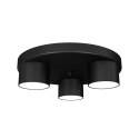 Lampa sufitowa DIXIE Black 3xGX53