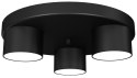 Lampa sufitowa DIXIE Black 3xGX53