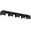 Lampa sufitowa DIXIE Black 5xGX53