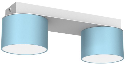 Lampa sufitowa Dixie 2xGX53 Niebieski / Biały