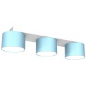 Lampa sufitowa DIXIE Blue/White 3xGX53