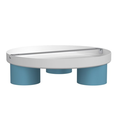 Lampa sufitowa Dixie 3xGX53 Niebieski / Biały