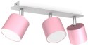 Lampa sufitowa DIXIE PINK 3xGX53