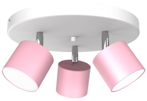 Lampa sufitowa DIXIE PINK 3xGX53