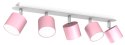 Lampa sufitowa DIXIE PINK 5xGX53