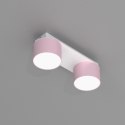 Lampa sufitowa DIXIE Pink/White 2xGX53