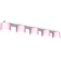 Lampa sufitowa DIXIE Pink/White 5xGX53