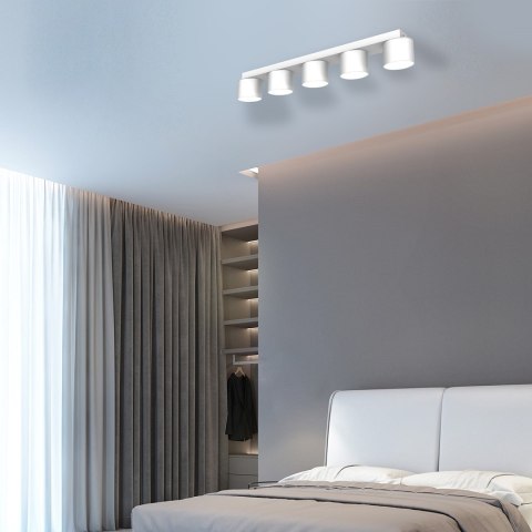 Lampa sufitowa Dixie 5xGX53 Biały