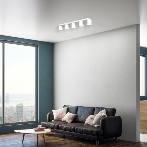 Lampa sufitowa Dixie 5xGX53 Biały