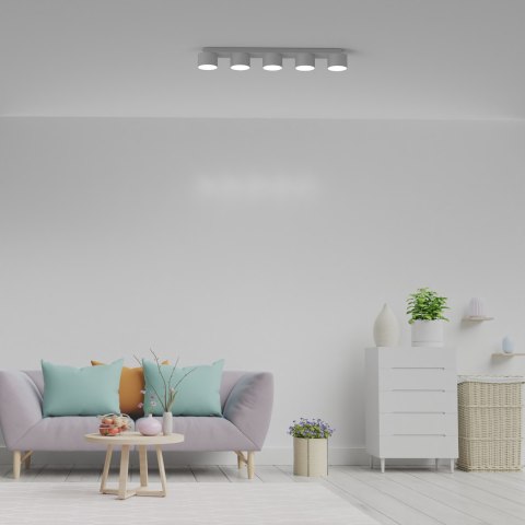 Lampa sufitowa Dixie 5xGX53 Biały