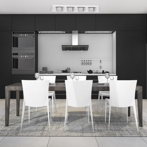 Lampa sufitowa Dixie 5xGX53 Biały