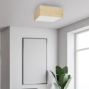 Lampa sufitowa MARSHALL WHITE / RATTAN 3xE27