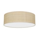 Lampa sufitowa MARSHALL WHITE / RATTAN 3xE27