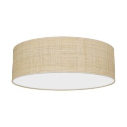 Lampa sufitowa MARSHALL WHITE / RATTAN 3xE27