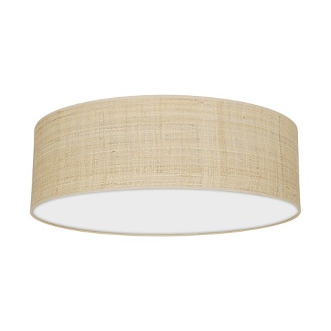 Lampa sufitowa MARSHALL WHITE / RATTAN 3xE27