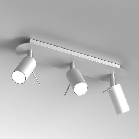 Lampa sufitowa Preston 3x mini GU10 Biały/Chrom