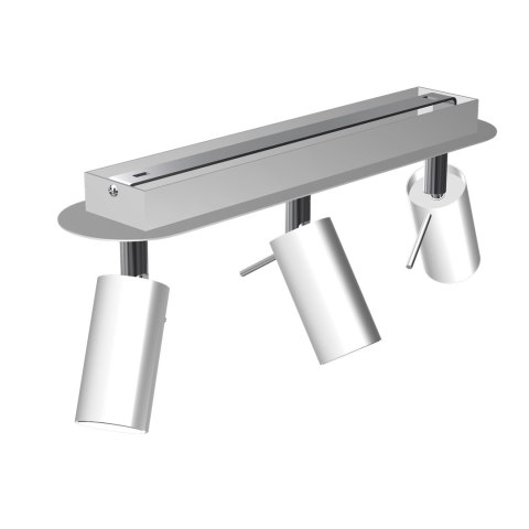 Lampa sufitowa Preston 3x mini GU10 Biały/Chrom