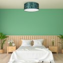 Lampa sufitowa ZIGGY GREEN Gold/Bottle green 2xE27 Ø40cm