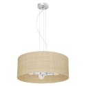 Lampa wisząca MARSHALL WHITE / RATTAN 3xE27