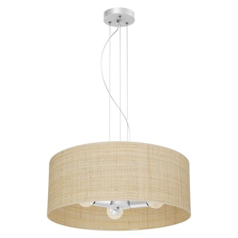 Lampa wisząca MARSHALL WHITE / RATTAN 3xE27