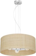 Lampa wisząca MARSHALL WHITE / RATTAN 3xE27