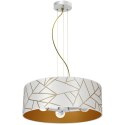 Lampa wisząca ZIGGY WHITE White/Gold 3xE27