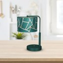 Lampka nocna ZIGGY GREEN Gold/Bottle green 1xE27