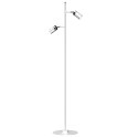 Lampa podłogowa JOKER WHITE/CHROME 2xGU10