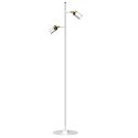 Lampa podłogowa JOKER WHITE/GOLD 2xGU10