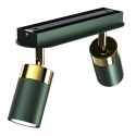 Lampa sufitowa JOKER GREEN/GOLD 2xGU10