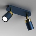 Lampa sufitowa JOKER NAVY BLUE/GOLD 2xGU10