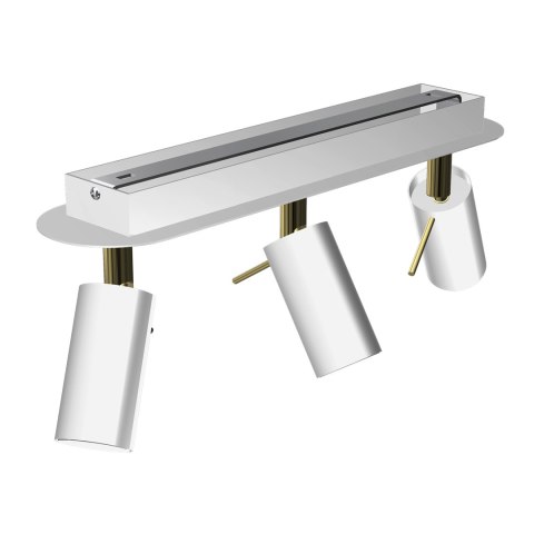 Lampa sufitowa Preston 3x mini GU10 Złoty/Biały