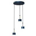 Lampa wisząca ARENA BLUE/GOLD 3xGX53