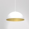 Lampa wisząca BETA WHITE/GOLD 1xE27 35cm