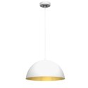 Lampa wisząca BETA WHITE/GOLD 1xE27 35cm