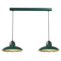 Lampa wisząca FELIX GREEN/GOLD 2xE27