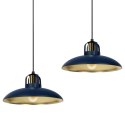 Lampa wisząca FELIX NAVY BLUE/GOLD 2xE27