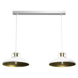 Lampa wisząca FELIX WHITE/GOLD 2xE27