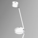 Lampka biurkowa ARENA WHITE/SILVER 1xGX53