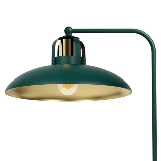Lampka biurkowa Felix Zielony / Złoty 1xE27