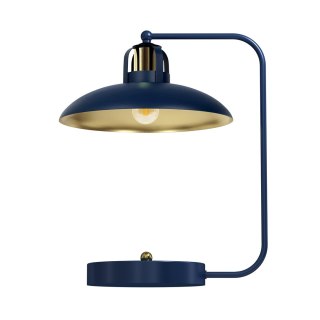 Lampka biurkowa Felix Granatowy / Złoty 1xE27