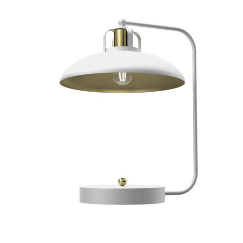 Lampka biurkowa FELIX WHITE/GOLD 1xE27 Lampka biurkowa FELIX WHITE/GOLD 1xE27