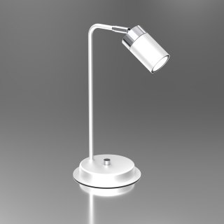 Lampka nocna Joker Biały/Chrom 1xGU10