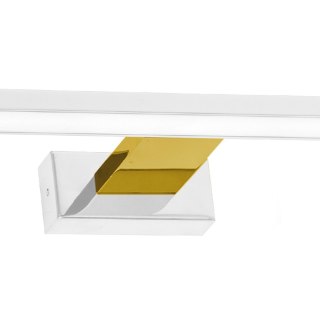 Kinkiet Shine 60cm 13,8W LED Biały / Złoty