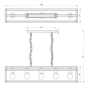 Lampa wisząca ARNOLD 5xE27