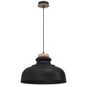 Lampa wisząca ASMUND BLACK 1xE27 40cm