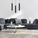 Lampa wisząca HUDSON BLACK 3xGU10