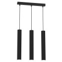 Lampa wisząca HUDSON BLACK 3xGU10