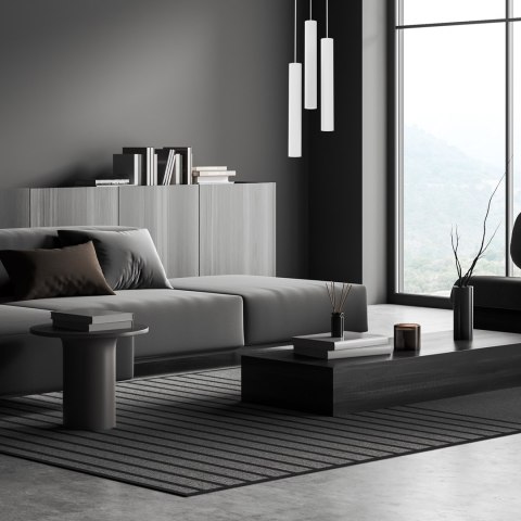 Lampa wisząca Hudson Biały 3xGU10