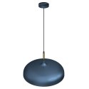 Lampa wisząca LINCOLN BLUE/GOLD 1xE27 45cm